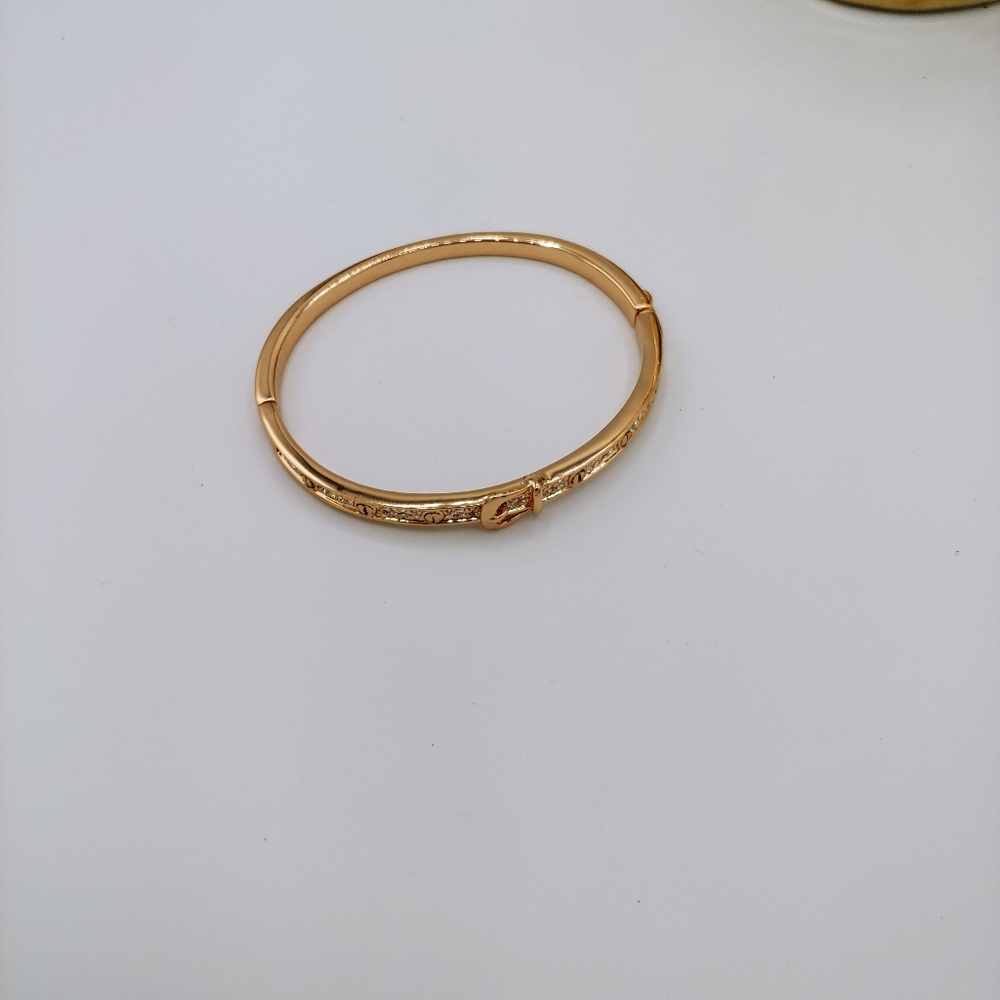 Rose Gold Bride Buckle Bracelet NEW Crystal - Picture 5 of 6